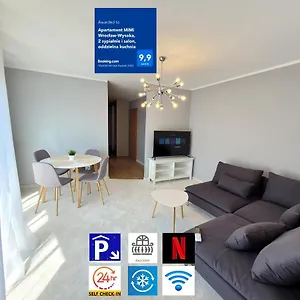 Mimi Wrocław-wysoka, 2 Sypialnie I Salon, Oddzielna Kuchnia Apartament
