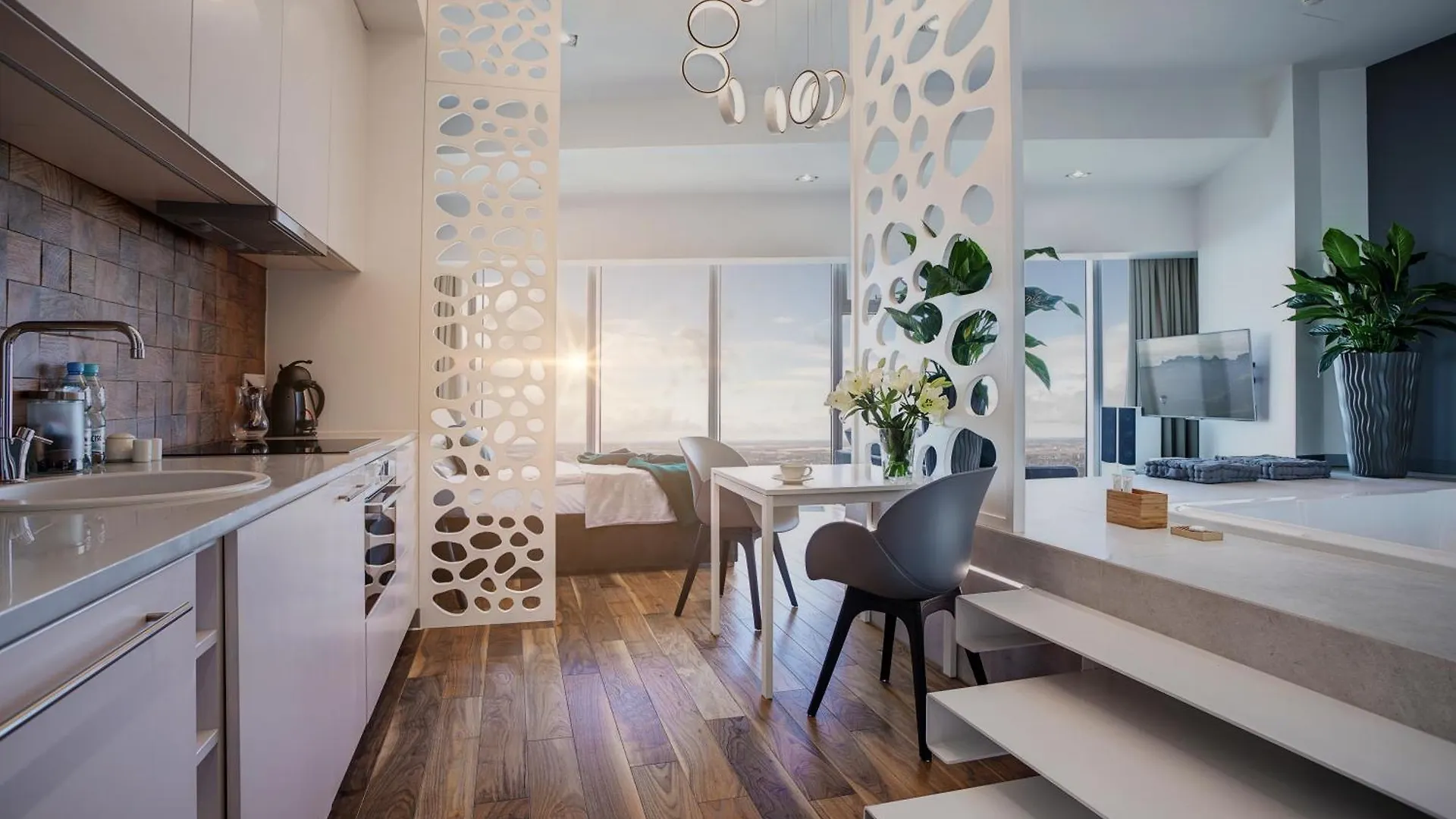 In The Sky - Apartamenty W Sky Tower Breslavia Apartamento